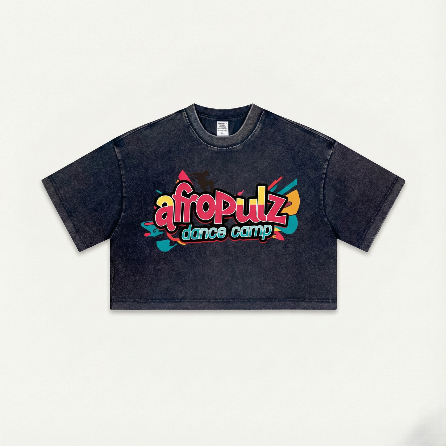 PulzOut Graphic Crop Tee