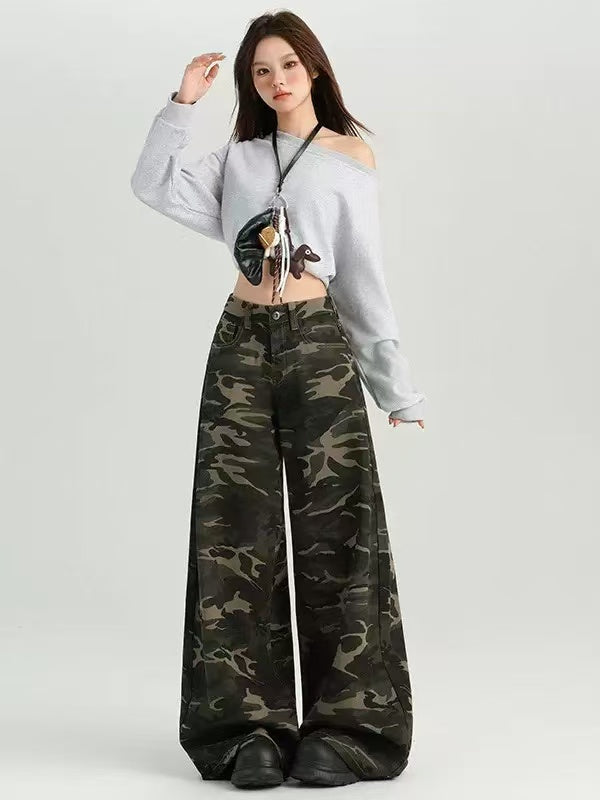 Urban Camo Utility Cargo Pants