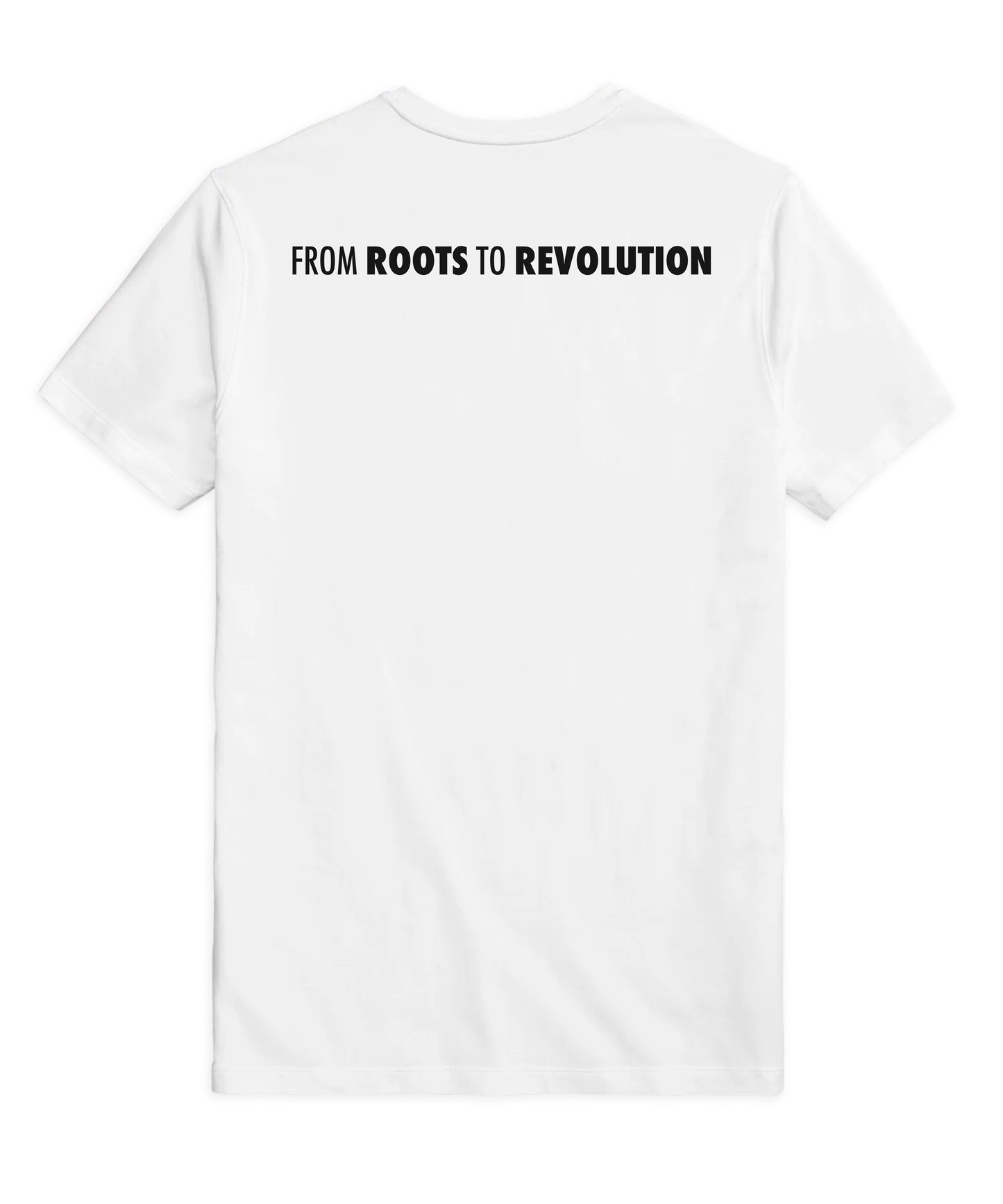 AfroPulz Identity Graphic Tee – White