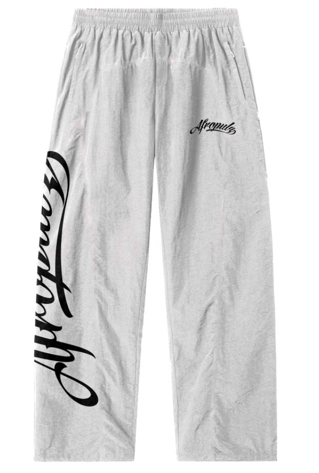 AfroPulz Signature Track Pants – Black