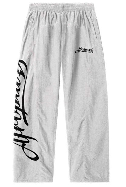 AfroPulz Signature Track Pants – Black