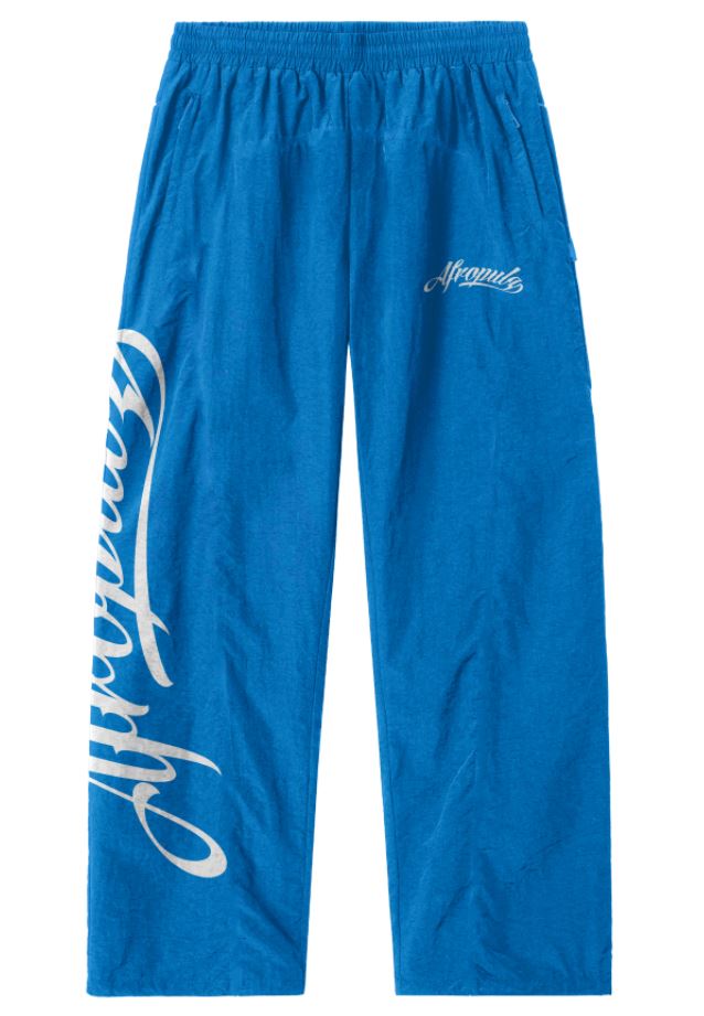 AfroPulz Signature Track Pants – Black