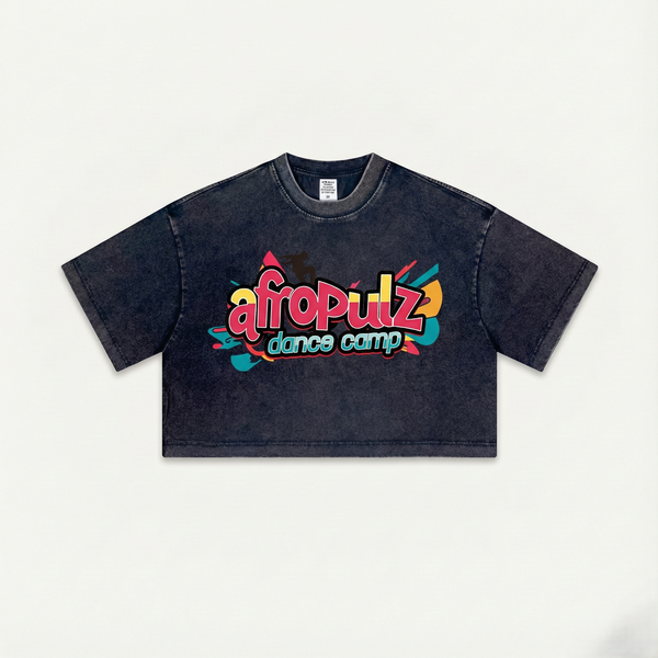 PulzOut Graphic Crop Tee