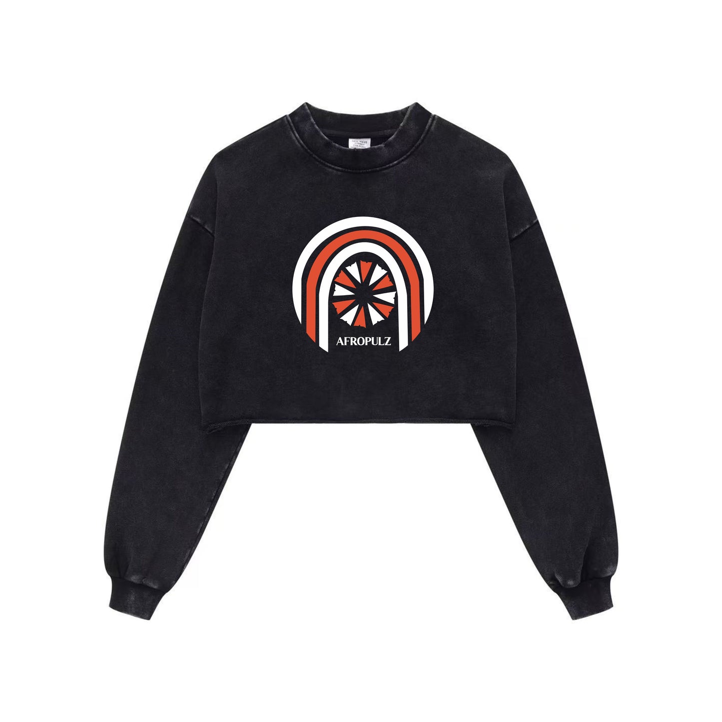 PulzOut Core Logo Cropped Sweatshirt