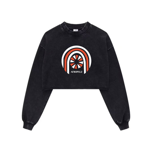PulzOut Core Logo Cropped Sweatshirt