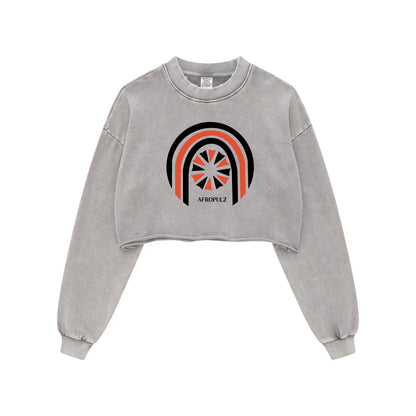 PulzOut Core Logo Cropped Sweatshirt