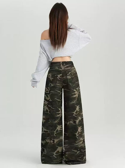 Urban Camo Utility Cargo Pants