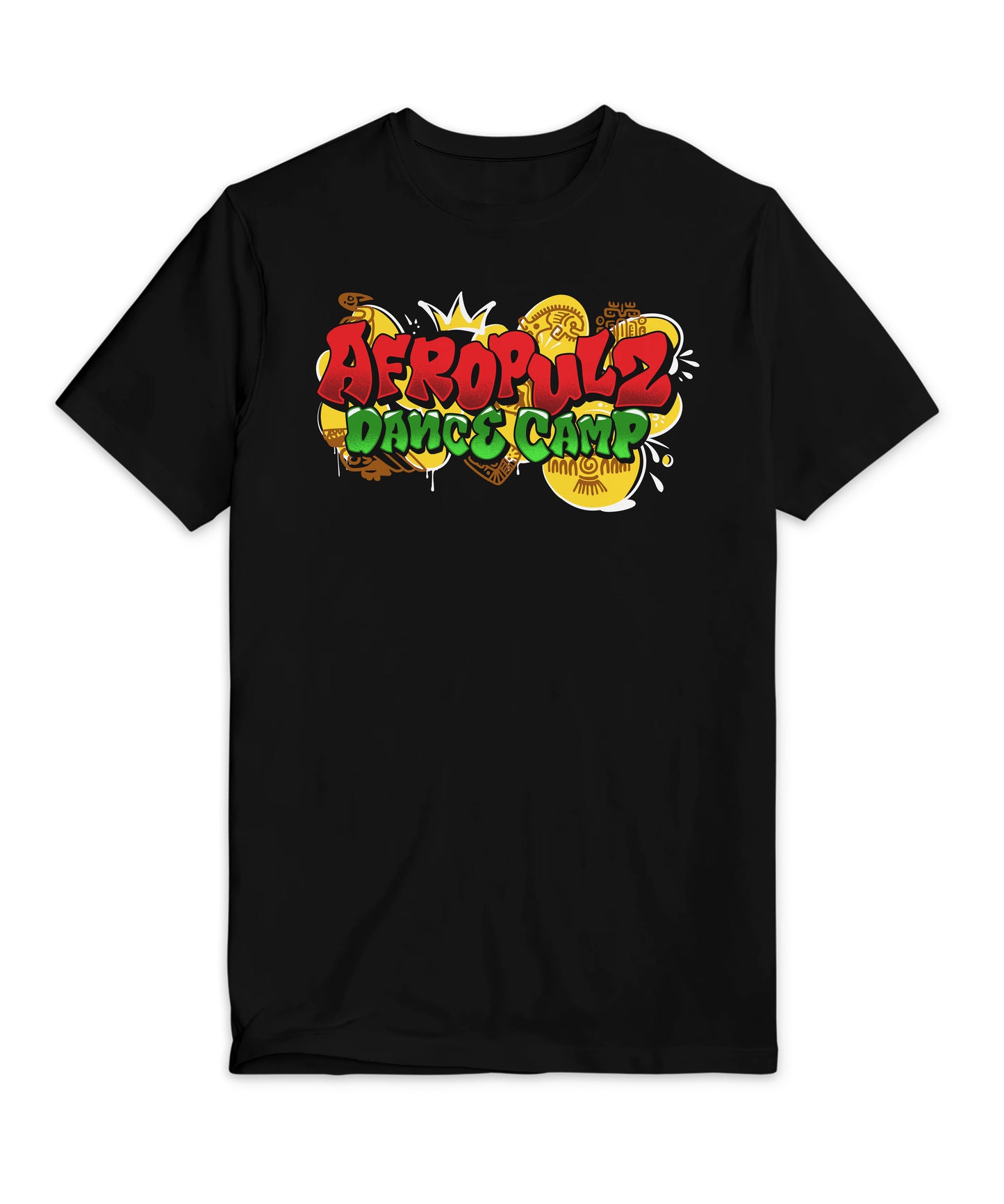AfroPulz Dance Camp Graphic Tee - Black