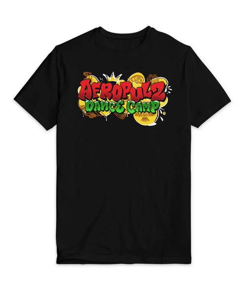 AfroPulz Dance Camp Graphic Tee - Black
